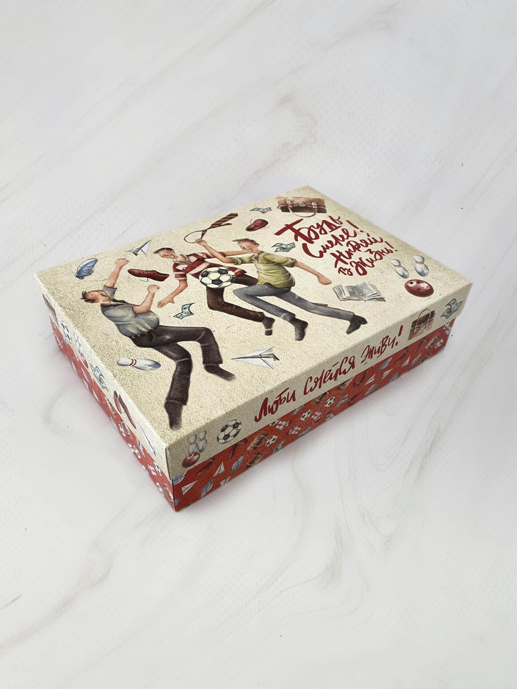 Коробка для подарка "Ныряй в жизнь" — изображение 2